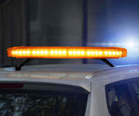 Barre lumineuse d'ambulance 88 LED, barre lumineuse de signalisation stroboscopique, montage sur toit, voiture, camion, feux de détresse clignotants pour ambulance, pompiers