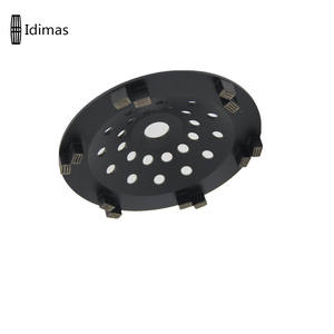 عجلة كوب تجليخ ألماسي مقاس 5 بوصات مع أجزاء لتلميع التجليخ - Product Image 2