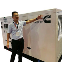 Sertifikat Ce 500kva Harga Pabrik Portabel/Mudah Dipindahkan Generator Diesel Diam 400kw