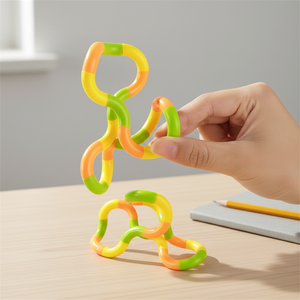 Bâtonnets sensoriels flexibles et colorés, jouets anti-stress, cadeaux de fête, cadeaux d'anniversaire, récompenses pour la classe pour les enfants - Product Image 6