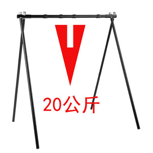 Camping Hanging Rack Aluminum Foldable <b>Tripod</b> Storage Rack Outdoor Equipment Organizer Large Size - Product Image 3