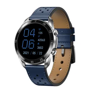 Смарт-часы AMOLED с круглым экраном, водостойкие, с поддержкой Bluetooth
