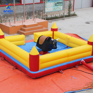 Taureau mécanique <span class=keywords><strong>gonflable</strong></span> commercial pour parc d'attractions, événements extérieurs et services <span class=keywords><strong>de</strong></span> location - Product Image 1