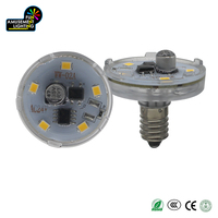 Ampoules LED E10 24V IP65 pour manèges de fête foraine, 30mm, rouge/vert, 8 LED, CRI 90, préprogrammées 1-16, éclairage pour parcs d'attractions