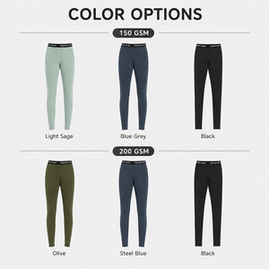 <b>Wool</b> Women's Outdoor Hiking Trekking Long Pants Thermal <b>Base</b> <b>Layer</b> Leggings Custom Logo Premium Warm Soft Breathable Winter Bott - Product Image 4