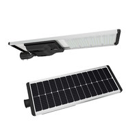 Lampu Jalan Tenaga Surya Terpadu All in One Hemat Energi Ip66 80 100 120 Watt