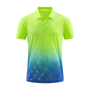 Camisetas Polo de Manga Corta de Secado Rápido Unisex, Logotipo Personalizable Impreso, Ropa Deportiva Informal de Golf, Transpirable, Multicolor - Product Image 2