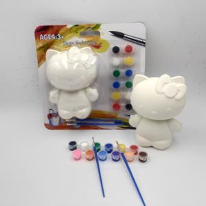 Набор белых игрушек-сквишей для рисования своими руками, медленно восстанавливающих форму, для детей от 3 лет, пенопластовые поделки, школьные принадлежности, сертифицировано EN71 - Product Image 2