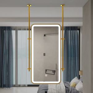 Miroir intelligent rotatif rectangulaire anti-buée à <span class=keywords><strong>suspension</strong></span> métallique, miroir tactile intelligent suspendu pour la maison, l'hôtel, la <span class=keywords><strong>salle</strong></span> <span class=keywords><strong>de</strong></span> <span class=keywords><strong>bain</strong></span> - Product Image 2