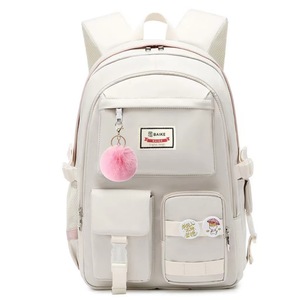 Wholesale High Quality New Light <b>Weight</b> Portable Large Capacity Durable High School Unisex Foldable Zipper <b>Backpack</b> Oxford Cloth - Product Image 2