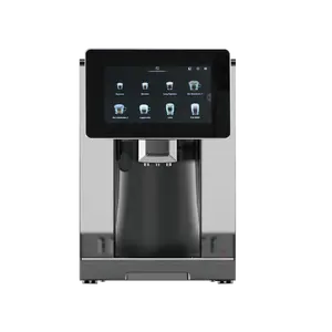 New Design 7" Screen 20+ Beverages 10 User Profiles Double Cappuccino Espresso Fully Automatic Coffee Machine