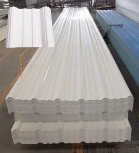 3 layers upvc wave corrugated pet roof resin sheet plastics for building materials