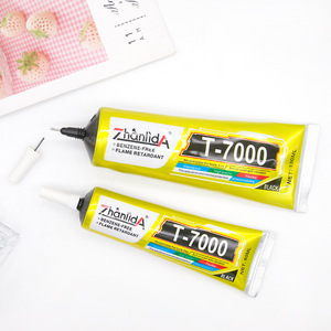 ZhanlidA T-7000 Black Adhesive 130Ml Flame Retardant Waterproof For Digital Products And Rhinestones - Product Image 1