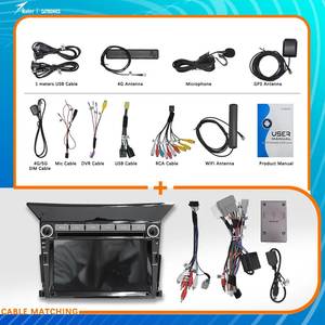 Stereo per Honda <span class=keywords><strong>Pilot</strong></span> <span class=keywords><strong>2</strong></span> Din Radio Android schermo DVD Multimedia Head Unit Autoradio 2009 2010 2011 2012 Carplay con Wifi BT - Product Image 5