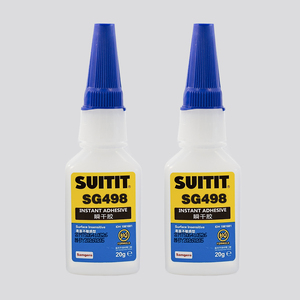 SUITIT SG498 20g 120 ° Pegamento Superfuerte Resistente al Calor para Cuero, Volante de Coche, Aluminio a PC, Piezas de Altavoces, Silicona y Nailon - Product Image 3