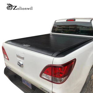 Zolionwil อลูมิเนียมฝาปิดถังน้ำแบบลูกกลิ้งพับเก็บได้ฝาปิดกระบะท้าย<span class=keywords><strong>ส</strong></span>ำหรับ <span class=keywords><strong>BT50</strong></span> BT-50 MAZDA - Product Image 1