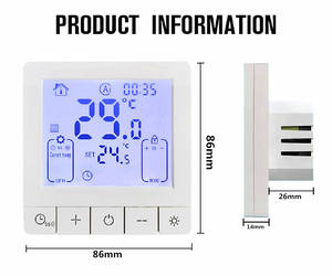 スマートサーモスタット電動温水器家庭用エアコン温度コントローラー床下水ボイラージム用 - Product Image 4
