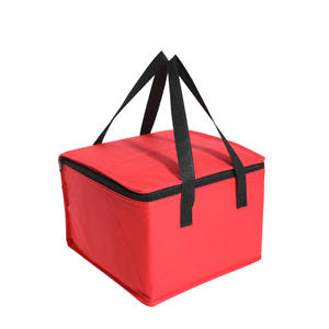 Bolsa refrigeradora con cremallera impermeable de papel de aluminio de Color personalizado, mantenimiento fresco, aislamiento térmico para uso en el almuerzo al aire libre refrigerado - Product Image 4