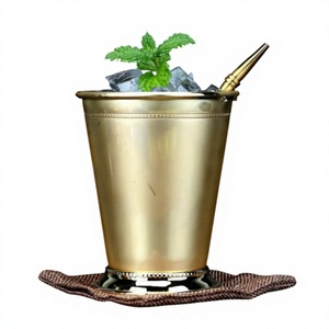 Mint Julep Cup Vaso de acero inoxidable Silver Mint Julep Cup - Product Image 1