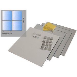 DIY Home Decor Mirror Tiles Large 30x120 <strong>Full</strong> Length Dressing Glass Mirror Tile <strong>Wall</strong> <strong>Sticker</strong> - Product Image 3