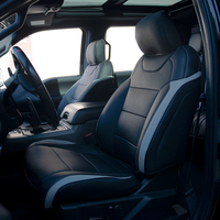 Housses de siège personnalisées en cuir moulé de précision, résistantes à l'étirement et aux décolorations, pour Ford F-150 Raptor 2015-2020