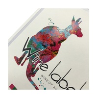 Papel con Relieve Personalizado de Fábrica, con Lámina Dorada en Relieve y UV Localizado, para Etiquetas de Botellas de Vino y Whisky