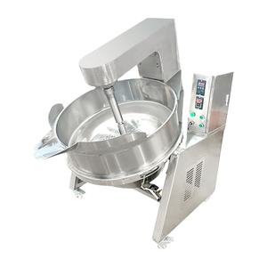 Gran Wok Planetario de Acero Inoxidable Totalmente Automático para Freír y Mezclar Alimentos como Tomate - Product Image 1