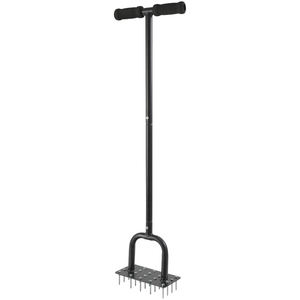 VERTAK Aérateur de <span class=keywords><strong>pelouse</strong></span> Safe-Step Metal Aérateur de gazon manuel pour sol compact - Product Image 1
