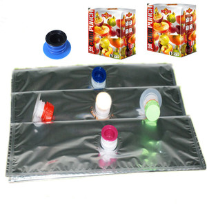 Bolsa de plástico en caja con válvula de 5 litros de 10 litros de 15 litros y 20 litros de plástico bolsa aséptica con tapa - Product Image 3