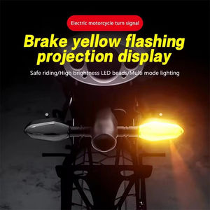 Clignotants de moto, modes de lampe, clignotants à flux, feux de circulation, pièces de vélo électrique - Product Image 4