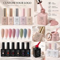 66 Couleurs – Kit de Vernis à Ongles Gel en Bouteille Ours, Marque Privée, Très Vendu, UV LED, Soak Off, Non Toxique, OEM, Sélection de Couleurs Gratuite