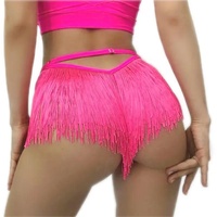 ELITES Vente en gros Ensemble de vêtements de pole fitness de luxe, personnalisé, populaire, exotique, avec franges et pompons latins