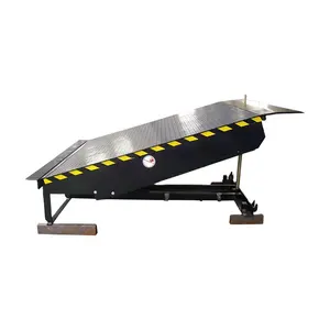 อู๋ซียก10/15/20ตัน Hydraulic รถบรรทุกมือถือ Cargo Loading Ramp Dock Leveler สำหรับขาย