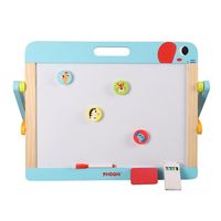 Chevalet éducatif bébé en bois art peinture double face conseil enfants chevalet pour enfants 3 +