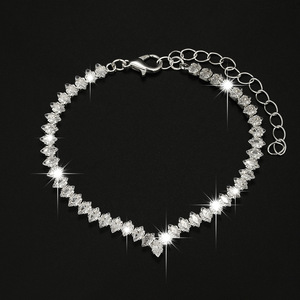Gift Boxed Luxury Engagement Jewelry Set Rhinestone Necklace, Earrings & Ring Bridal Suite - Product Image 3