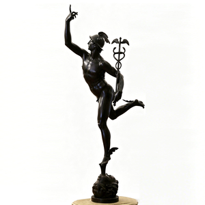 Escultura <span class=keywords><strong>de</strong></span> Bronce <span class=keywords><strong>de</strong></span> Hércules, <span class=keywords><strong>Dios</strong></span> Griego Mensajero, a Tamaño Real, con Detalles Realistas, para Decoración <span class=keywords><strong>de</strong></span> Jardín y Plaza - Product Image 6