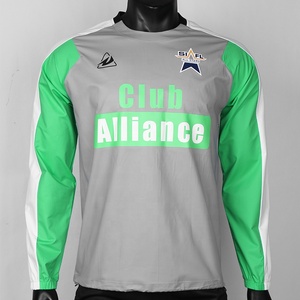 Personalizzabile maglia da allenamento calcio a maniche lunghe traspirante <span class=keywords><strong>in</strong></span> stile retrò classico abbigliamento da allenamento da calcio per uomo diretto - Product Image 3