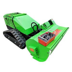 Nông nghiệp tự hành Robot điều khiển từ xa làm cỏ và thanh toán bù trừ máy, theo dõi Orchard Máy cắt cỏ - Product Image 4