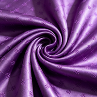 Tissu Brocart 100% Polyester en Gros d'Usine, Texture Douce 75D, Largeur 58/60 pouces, Tissu Intérieur pour Étui à Lunettes