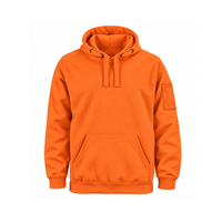 Sweat à capuche en polaire épaisse AS/NZS 280 g/m² en polyester, pull-over pour homme, vêtements de travail décontractés, pour l'extérieur, avec poche, logo personnalisé