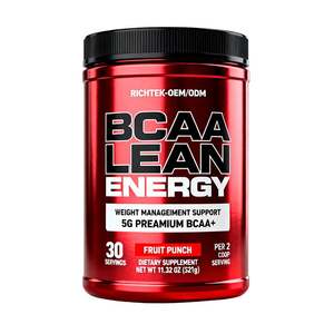 Aminoácidos BCAA de Suministro de Fábrica, Suplemento en Polvo para Bebida Instantánea, Quemagrasas, Energía Natural para el Rendimiento - Product Image 5