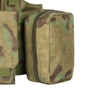 Chaleco Táctico Ajustable y Transpirable, Chaleco Táctico de Camuflaje de Liberación Rápida con Sistema Molle - Product Image 5