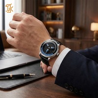 Reloj Mecánico de Lujo Miyota 9039 con Movimiento Automático de Hora Errante 3D, Logotipo de Marca Personalizado por el Fabricante