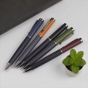 Wholesale Luxury 0.5mm Writing Width Metal Ballpoint <b>Pens</b> Stainless Steel Ballpoint <b>Pen</b> for Office School Custom Logo Accepted - Product Image 3