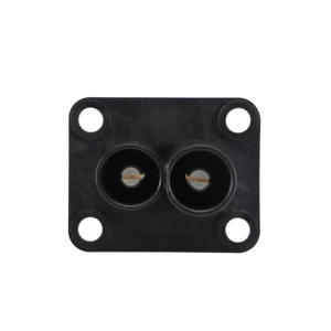 ヘビーデューティー2極ナイロンハウジング真鍮銀メッキ高電流マイニングプラグジャンプスタートコネクタ（機械式充電用） - Product Image 2