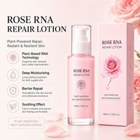 Lotion réparatrice pour le visage à la rose RNA, personnalisable avec votre propre marque, pour tous types de peaux