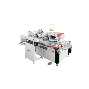 Zoyer Double-Head <b>Sewing</b> <b>Machine</b> <b>Automatic</b> Bag Applicator Garment Processing Equipment - Product Image 1
