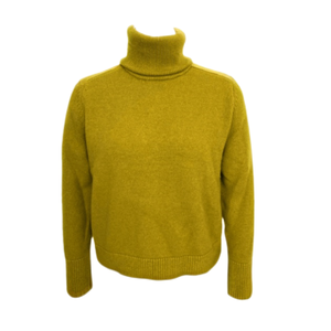 <span class=keywords><strong>Jersey</strong></span> de <span class=keywords><strong>cuello</strong></span> <span class=keywords><strong>alto</strong></span> informal para primavera e invierno de alta calidad para <span class=keywords><strong>mujer</strong></span>, suéter elegante de longitud larga tejido sólido transpirable de talla grande - Product Image 6