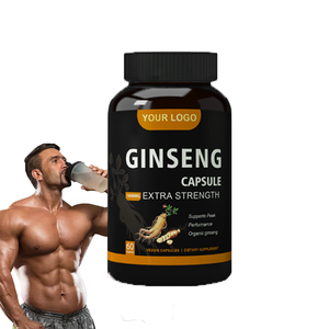 Oem bổ sung Hàn Quốc nhân sâm <span class=keywords><strong>Panax</strong></span> nhân sâm chiết xuất từ rễ viên nang 500mg Nhân Sâm viên nang - Product Image 1