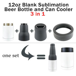 Enfriador de Cerveza y Latas 4 en 1 de 12 oz, de Acero Inoxidable de Doble Pared con Aislamiento y Abrebotellas Metálico - Product Image 4